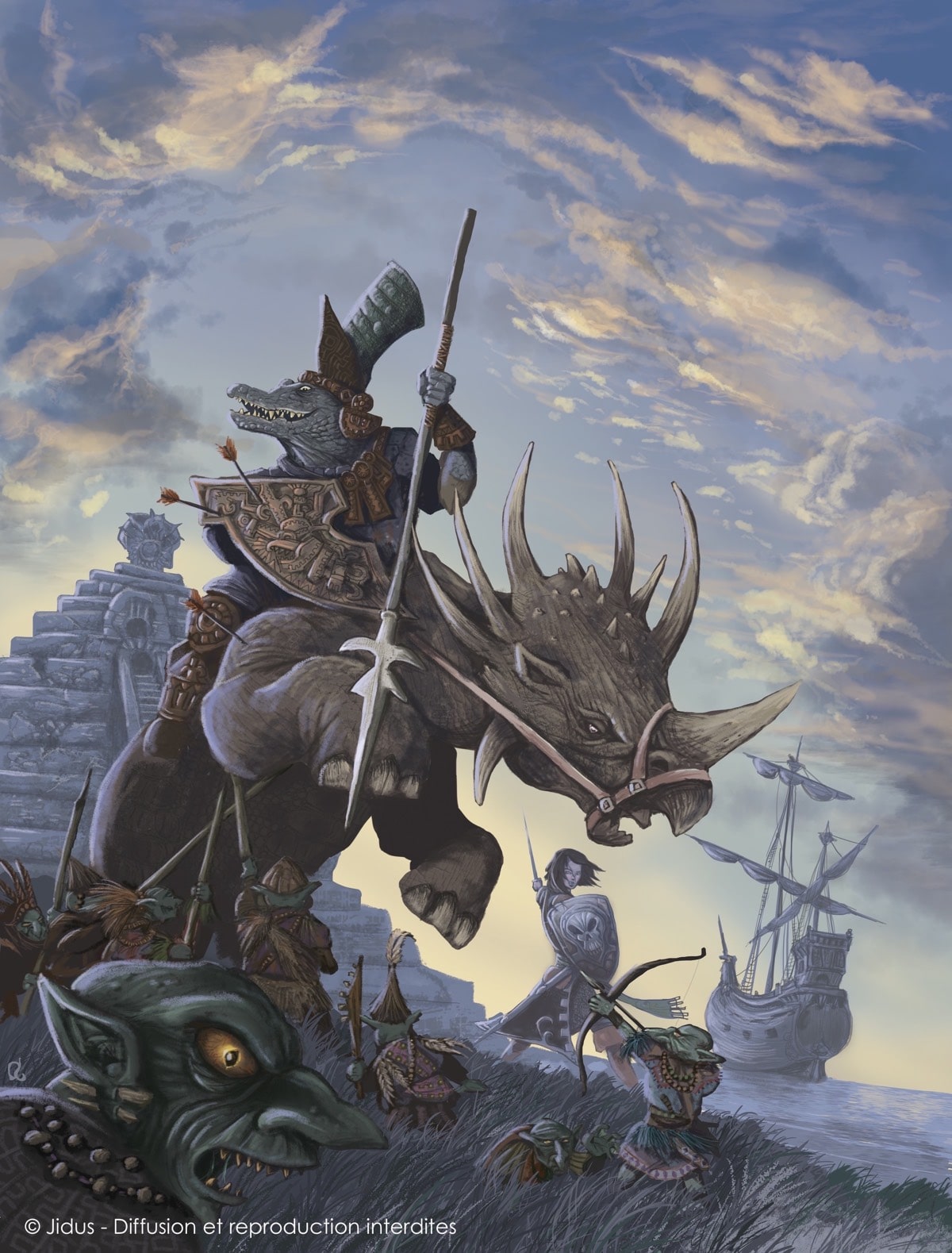 Défis Fantastiques – Créatures De Titan – Jeu De Rôle – Édition Scriptarium – Neuf