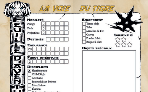 Plus d’informations sur «&nbsp;L'Aube Ninja - cartes et feuilles d'aventures&nbsp;»